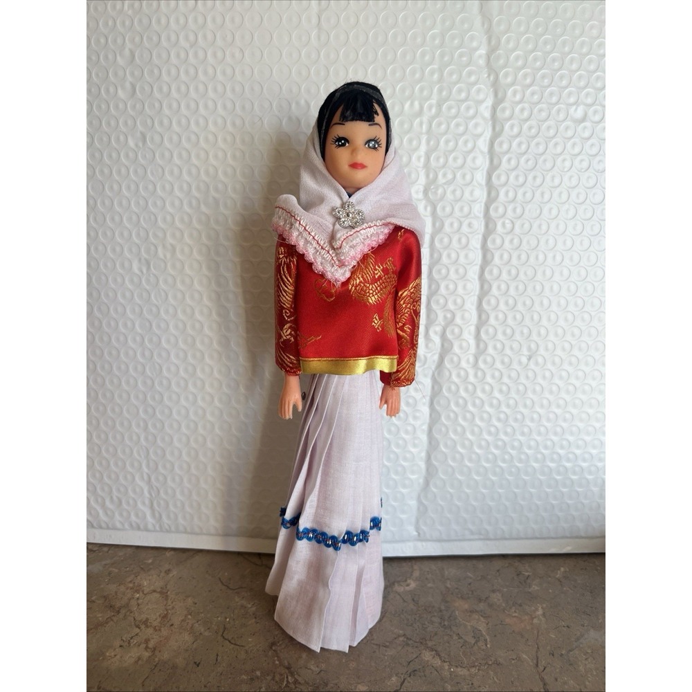 NATIONALITY OF CHINA DOLL  10.5" With Box